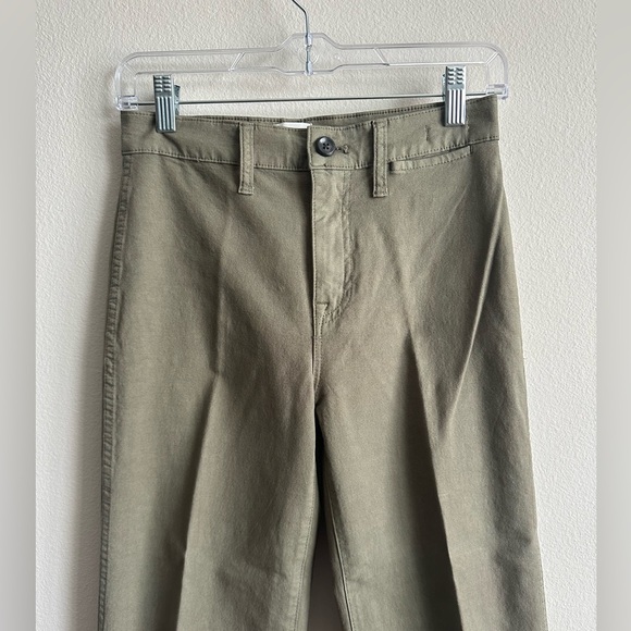 J. crew slim wide leg pants petite - size 25p - Picture 4 of 6